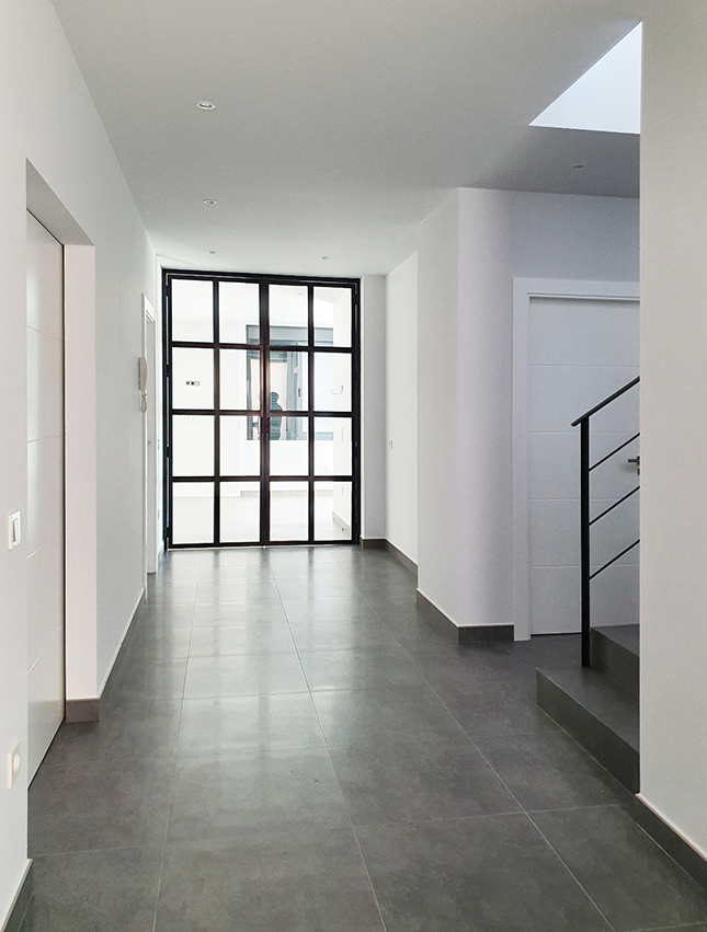 entrada vivienda obra nueva